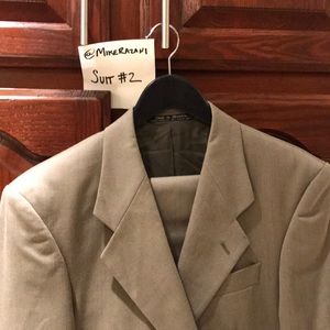 Light Gray/Olive Suit - Bill Robinson 36/30